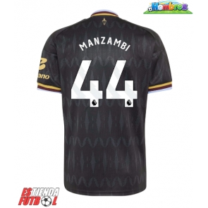 Aston Villa Johan Manzambi #44 Segunda Equipación 2026-27 Manga Corta